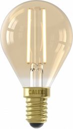 Calex Lichtbron E14 Kogellamp - Glas - Goud - 5 x 8 x 5 cm (BxHxD)