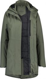 AGU Clean Winter Regenjas Urban Outdoor Dames - Groen - L