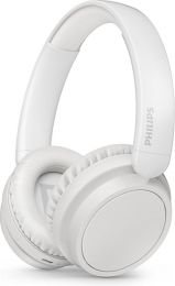 Draadloze over-ear-koptelefoon, 40mm driver, 65 uur speeltijd, Wit Philips TAH5209