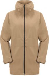 Jack Wolfskin MAINKAI LONG JKT W Dames Outdoorjas - sand storm - Maat M