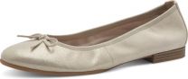 Tamaris Essentials Dames Ballerina's - CHAMPAGNE - Maat 37