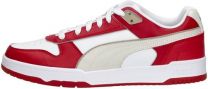 PUMA RBD Game Low Unisex Sneakers - Puma White-Club Red-Alpine Snow - Maat 46