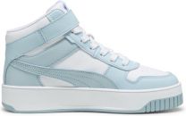 PUMA Carina Street Mid Dames Sneakers - PUMA White-Turquoise Surf - Maat 40