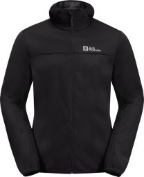 Jack Wolfskin FELDBERG HOODY M Heren Outdoorjas - zwart - Maat XXL