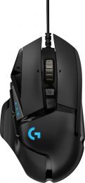 Gaming Muis - 25K DPI - Rechtshandig - Zwart Logitech G502 HERO - Bedraad 