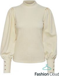 ONLY ONLFENJA L/S CUFF TOP CS JRS Dames Top - Maat S