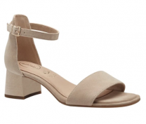 Tamaris COMFORT Essentials Dames Sandalen - BEIGE SUEDE - Maat 39