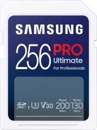 Samsung PRO Ultimate - SD Kaart - Geheugenkaart Camera - 200 & 130 MB/s - 256 GB
